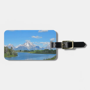 Étiquette À Bagage Grand Tetons Mountain View Bagages Tags