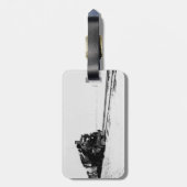 Étiquette À Bagage Grand Trunk Western Engine No. 5042 (Dos Vertical)