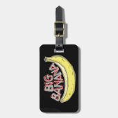 Étiquette À Bagage Grande banane (Devant Vertical)