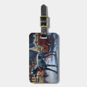 Étiquette À Bagage Grande saison de Noël Dane (Devant Vertical)