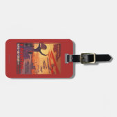 Étiquette À Bagage Grande semaine d'aviation - affiche de ondulation (Devant horizontal)