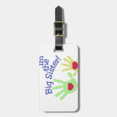 Étiquette À Bagage Grande soeur (Devant Vertical)