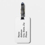 Étiquette À Bagage Granny Hands (Dos Vertical)