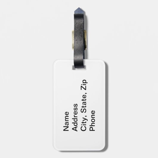 Étiquette À Bagage Granny Hands (Dos Vertical)