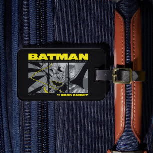 Étiquette À Bagage Graphique à écran tridimensionnel Batman Comic