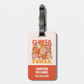 Étiquette À Bagage Graphique d'alimentation super (Dos Vertical)