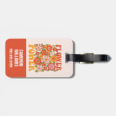 Étiquette À Bagage Graphique d'alimentation super (Dos horizontal)