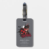 Étiquette À Bagage Graphique de caractères de Shadybug à revers Mirac (Dos Vertical)