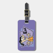 Étiquette À Bagage Graphique de caractères d'édition (Devant Vertical)