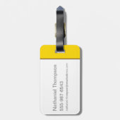 Étiquette À Bagage Graphique de caractères Jacob Kowalski (Dos Vertical)