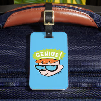 Étiquette À Bagage Graphique de légende Dexter "Genius"