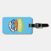 Étiquette À Bagage Graphique de légende Dexter "Genius" (Devant horizontal)