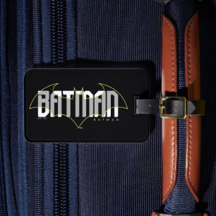 Étiquette À Bagage Graphique de nom haute technologie Batman