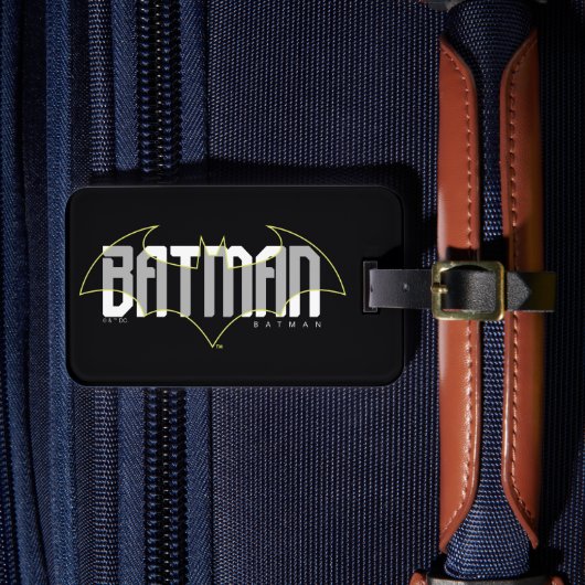 Étiquette À Bagage Graphique de nom haute technologie Batman (Insitu Rectoal 4)