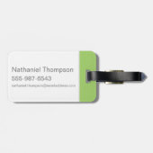 Étiquette À Bagage Graphique de Shaggy "Like Super Man" (Dos horizontal)