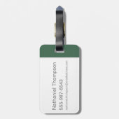 Étiquette À Bagage Graphique de traductions localisées MUGGLE™ (Dos Vertical)