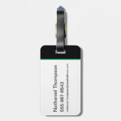 Étiquette À Bagage Graphique des serpents du côté sud (Dos Vertical)