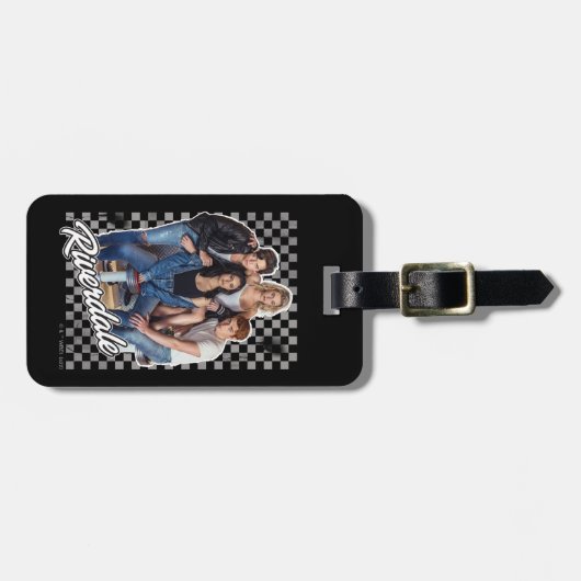 Étiquette À Bagage Graphique du groupe Retro Riverdale (Devant horizontal)