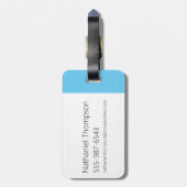 Étiquette À Bagage Graphique Nom du caractère de Dexter (Dos Vertical)