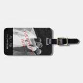 Étiquette À Bagage Graphique personnalisé par photo faite sur (Devant horizontal)