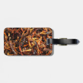 Étiquette À Bagage Grasshopper frit (Takkataen Thot) Alimentation asi (Dos horizontal)