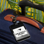 Étiquette À Bagage Grateful Heart<br><div class="desc">Grateful Heart
感謝の心
Corazón agradecido</div>