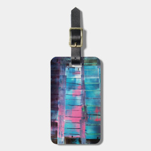 Étiquette À Bagage Gratte-ciel