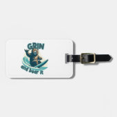 Étiquette À Bagage Grattez Et Portez-Le (Devant horizontal)