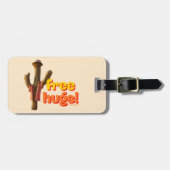 Étiquette À Bagage Gratuit Hugs ! (Devant horizontal)