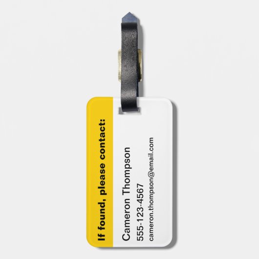 Étiquette À Bagage Gratuit Hugs ! (Dos Vertical)