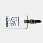 Étiquette À Bagage Gravel Whisperer (Devant horizontal)