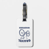 Étiquette À Bagage Gravel Whisperer (Dos Vertical)