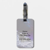 Étiquette À Bagage Gray Wolves (Dos Vertical)