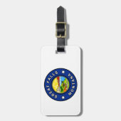 Étiquette À Bagage Great Falls Montana (Devant Vertical)