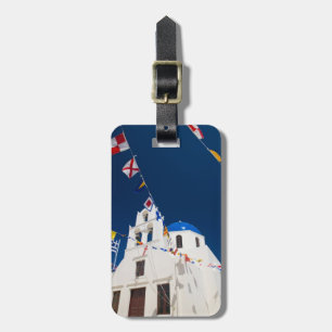 Étiquette À Bagage Grèce et île grecque de Santorini ville d'Oia 4