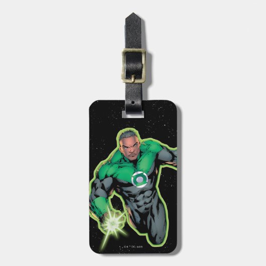 Étiquette À Bagage Green Lantern John Stewart (Devant Vertical)