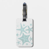 Étiquette À Bagage Green Starfish Collection 2 (Dos Vertical)