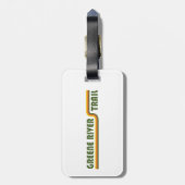 Étiquette À Bagage Greene River Trail Pennsylvanie (Dos Vertical)