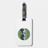 Étiquette À Bagage Greene River Trail Pennsylvanie (Dos Vertical)