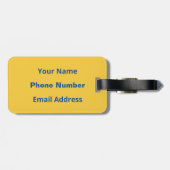 Étiquette À Bagage  Greetings from Akron Ohio (Dos horizontal)