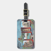 Étiquette À Bagage  Greetings from Ohio (Devant Vertical)