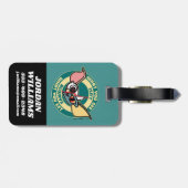 Étiquette À Bagage Gremlins | Ce que vous voyez n'est pas toujours ce (Dos horizontal)