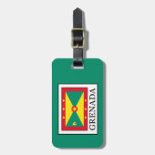 Étiquette À Bagage Grenade (Devant Vertical)