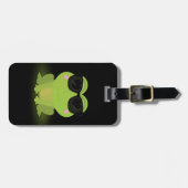 Étiquette À Bagage Grenouille cool (Devant horizontal)