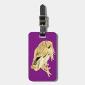 Étiquette À Bagage Grenouille des bois (Devant Vertical)