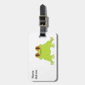 Étiquette À Bagage Grenouille mûre (Devant Vertical)