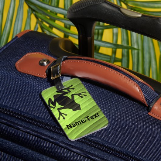 Étiquette À Bagage Grenouilles (Insitu Rectoal 1)