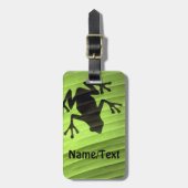 Étiquette À Bagage Grenouilles (Devant Vertical)