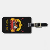 Étiquette À Bagage Grill King (Devant horizontal)