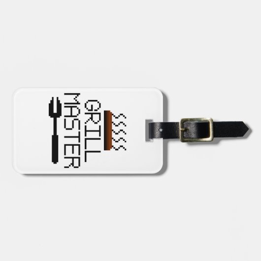 ÉTIQUETTE À BAGAGE GRILL MASTER (Devant horizontal)